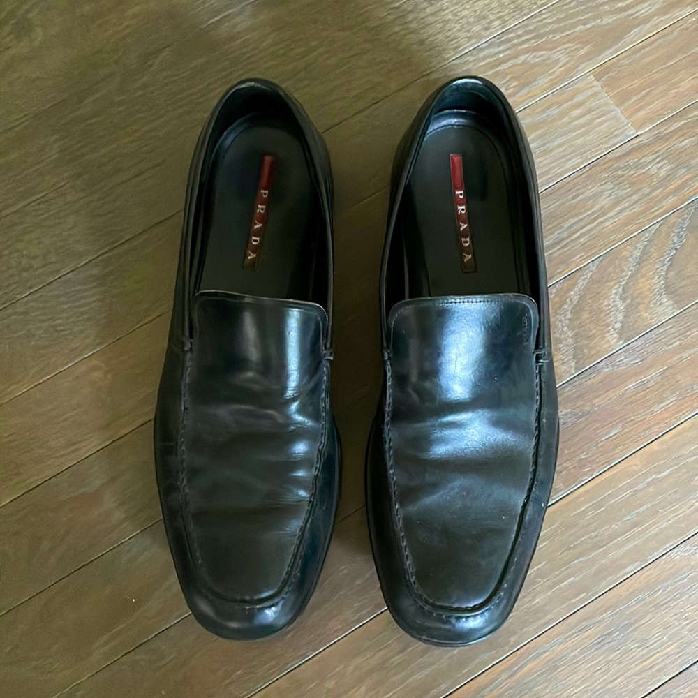 Men’s Prada Leather Loafers